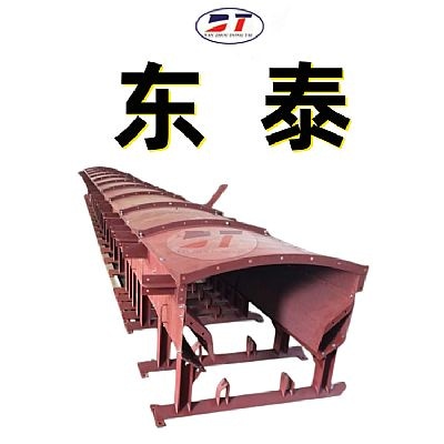 全封閉型導料槽,矩型口導料槽,按圖加工 無動力導料槽